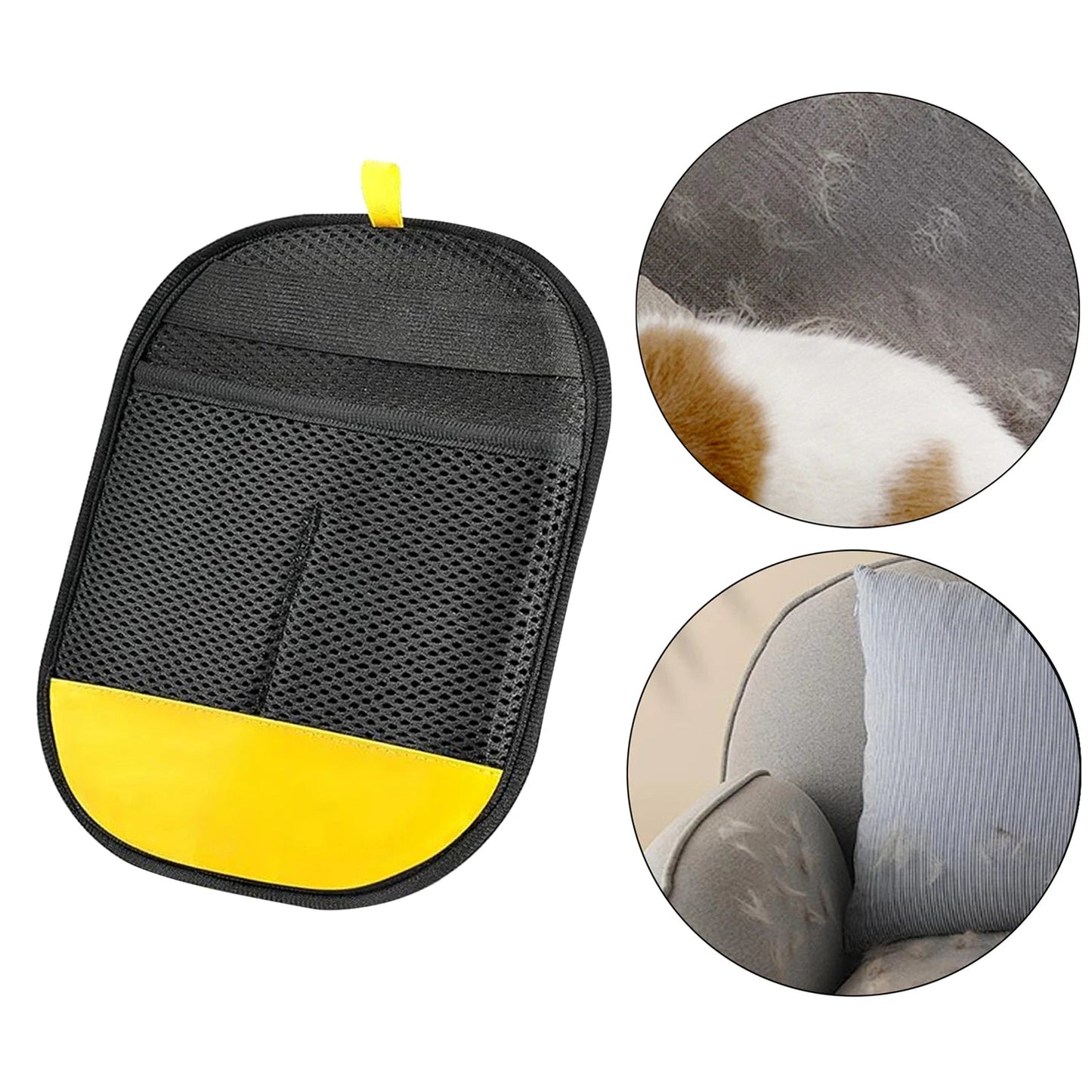 Dog Hair Removal Glove – Efficient Pet Hair Remover for Furniture and Clothing 4