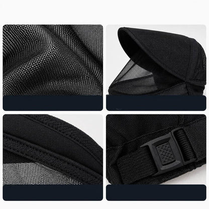 Dog muzzle designed to prevent scavenging, featuring a breathable mesh basket design and adjustable fit, perfect for outdoor walks; available in multiple sizes for all breeds 5