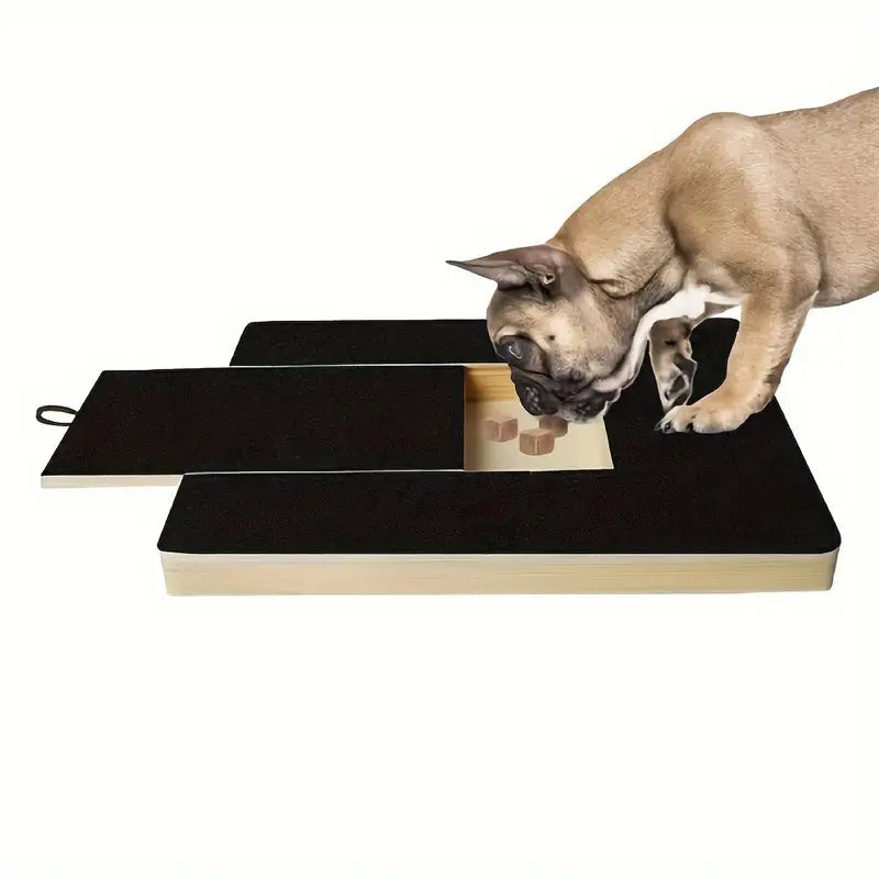 Dog Play Board for Natural Nail Care – Scratch-Resistant Design with Hidden Treats, 12x12, Multi-Color, Safe and Durable 4