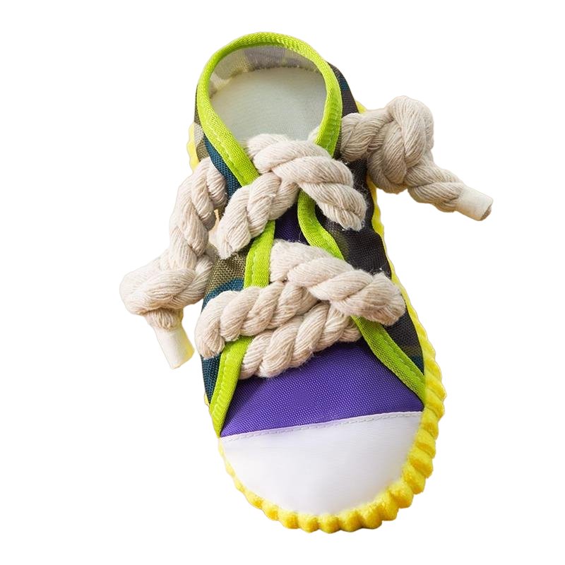 Dog Toy - Shoe Shaped Squeaky Toy for Small to Medium Dogs, Durable Rubber Design for Interactive Play 5