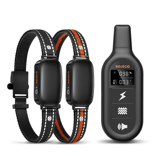 Dog Training Collar with Waterproof IPX7 and 1000m Range – Sound, Vibration, and Shock Modes 0