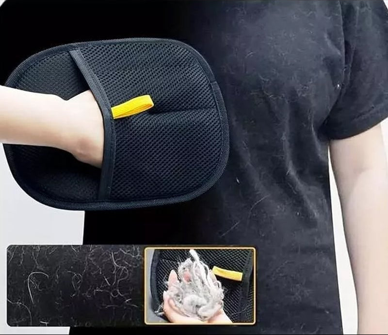 Double-Sided Pet Grooming Gloves for Dogs and Cats – Electrostatic Pet Hair Removal Gloves for Effortless Fur Cleaning 6