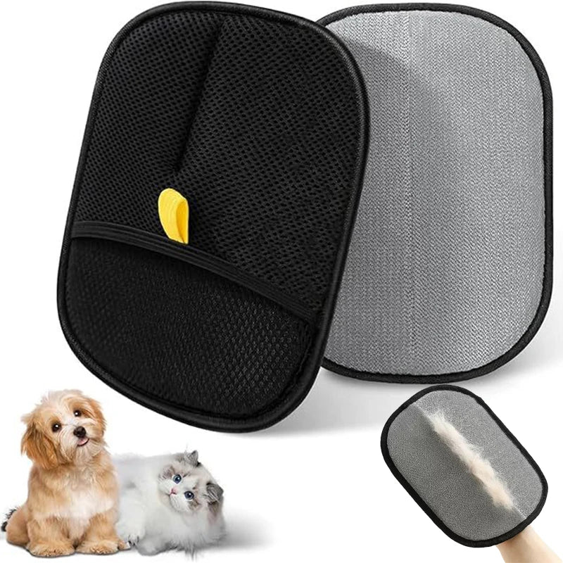 Double-Sided Pet Hair Removal Gloves – Reusable Silicone Cleaning Tool for Efficient Pet Hair Removal from Furniture and Clothes 6