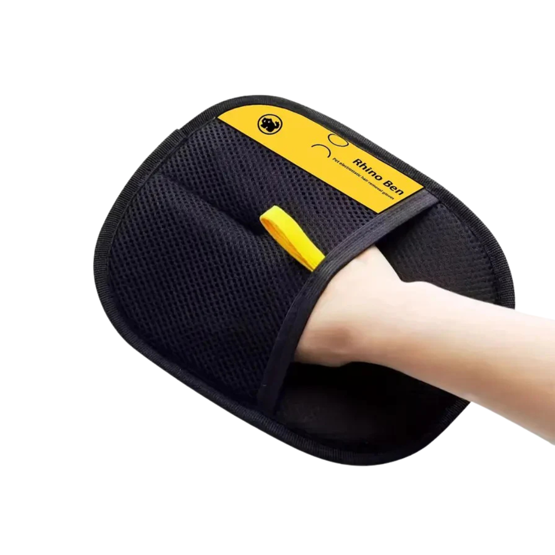 Double-Sided Pet Hair Remover Glove – Electrostatic Grooming Mitt for Efficient Fur Removal 0