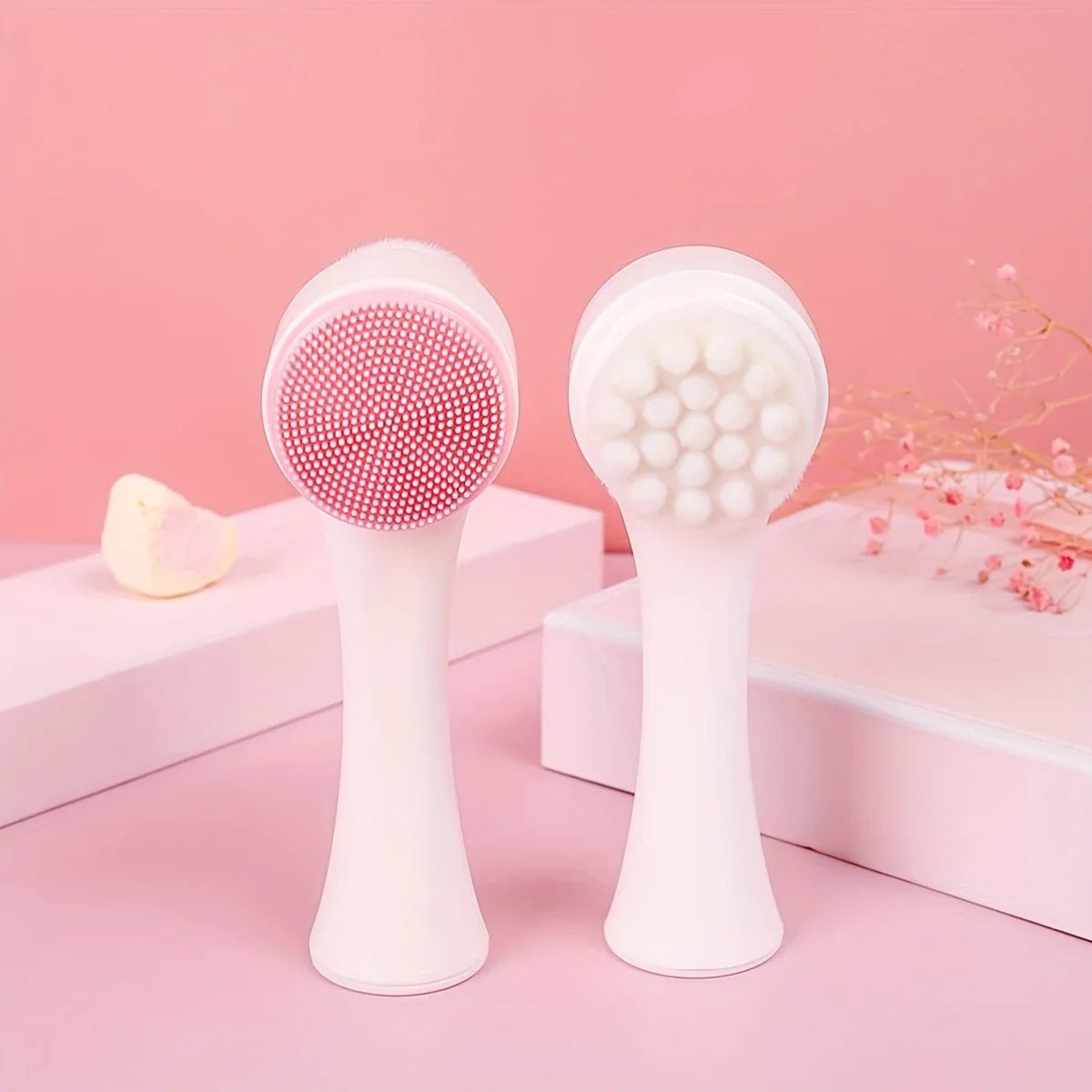 Double-Sided Silicone Paw Cleaner and Massage Brush for Dogs – Gentle Grooming Tool 4