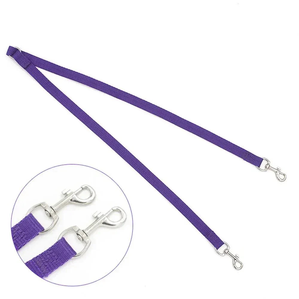 Double Dog | Nylon Couple Leash for Two Dogs 10