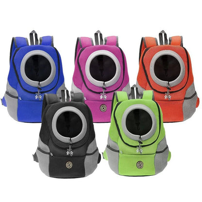 Double Shoulder Pet Carrier Bag for Small to Medium Dogs and Cats – Comfortable, Breathable Design with Adjustable Straps 2