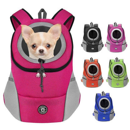 Double Shoulder Pet Carrier Bag for Small to Medium Dogs and Cats – Comfortable, Breathable Design with Adjustable Straps 5