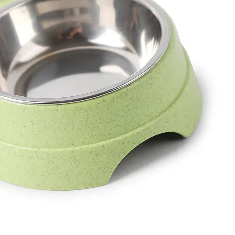 Double Stainless Steel Pet Bowl Set for Dogs and Cats – Non-Slip Design for Food and Water 4