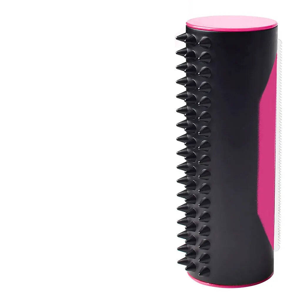 Dual-Sided Deshedding Brush for Dogs and Cats – Pet Hair Removal Tool with Gentle Grooming Rubber Side 2