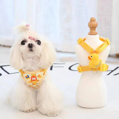 DuckBuddy | Cartoon Harness & Leash Set for Dogs 1