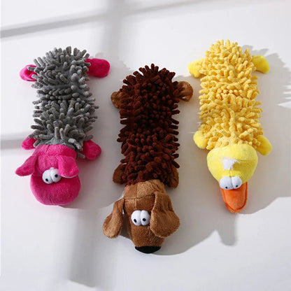 Durable Animal Shaped Dog Toy with Squeaker for Small Breeds – Engaging Chew Toy for Healthy Teeth and Gums 2