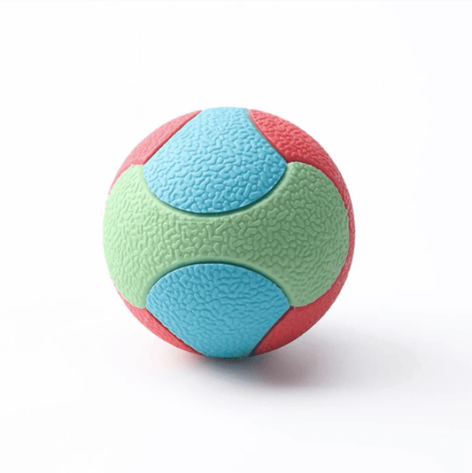 Durable Bite Resistant Dog Ball – Colorful Rubber Toy for Training and Dental Care, Ideal for All Dog Sizes 0