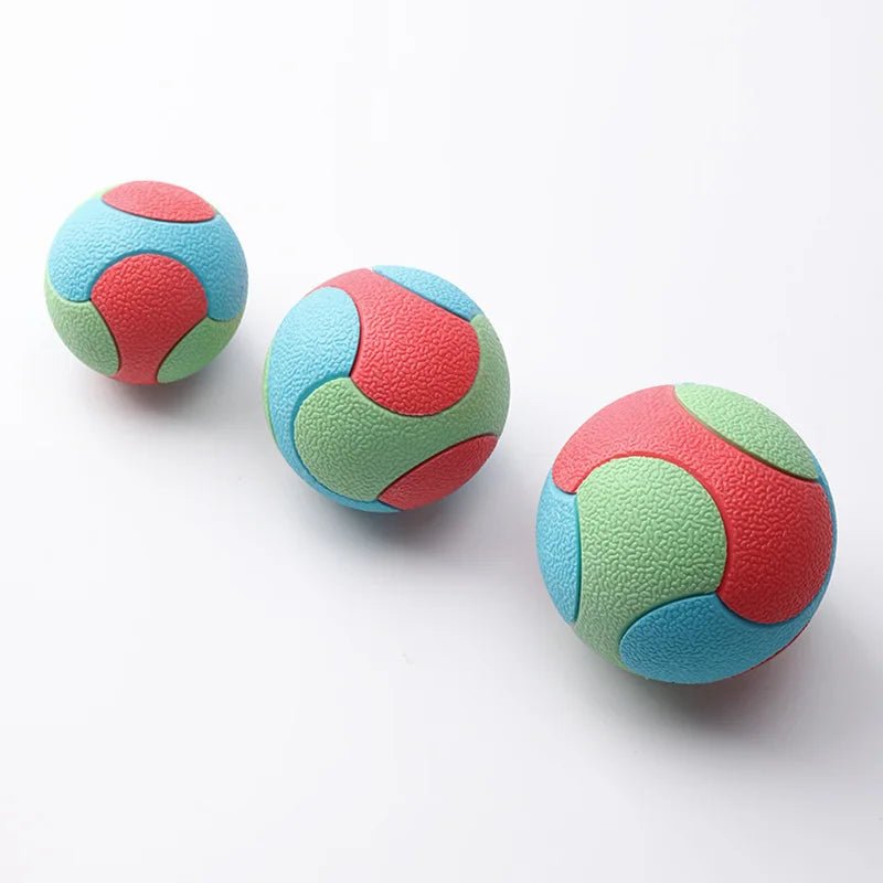 Durable Bite Resistant Dog Ball – Colorful Rubber Toy for Training and Dental Care, Ideal for All Dog Sizes 5