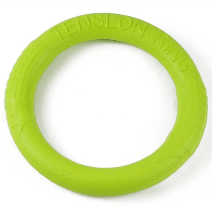Durable Bite Resistant Dog Training Ring – Safe EVA Interactive Toy for Chewing and Fetching 0
