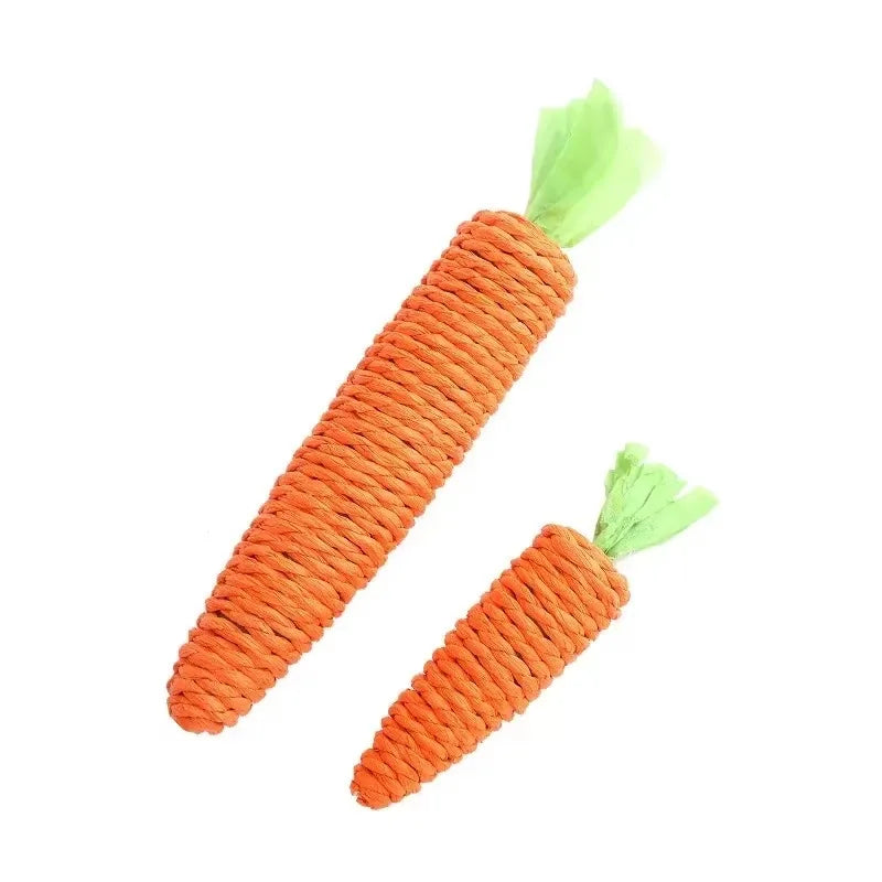 Durable Carrot Cat Chew Toy – Bite-Resistant Teething Toy for Dental Health and Fun Play 5