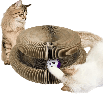 Durable Cat Scratching Board - 2-in-1 Moldable Design for Furniture Protection and Interactive Fun 2