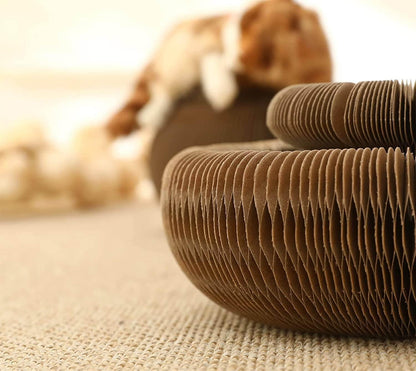 Durable Cat Scratching Board - 2-in-1 Moldable Design for Furniture Protection and Interactive Fun 3