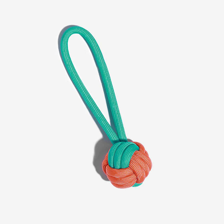 Durable Color Clash Knots Rope Tug Dog Toy for Aggressive Chewers – Engaging Playtime Accessory for All Dogs 0
