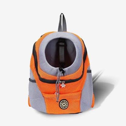 Durable Dog Backpack Carrier with Adjustable Straps and Multiple Compartments for Hiking and Outdoor Adventures 0