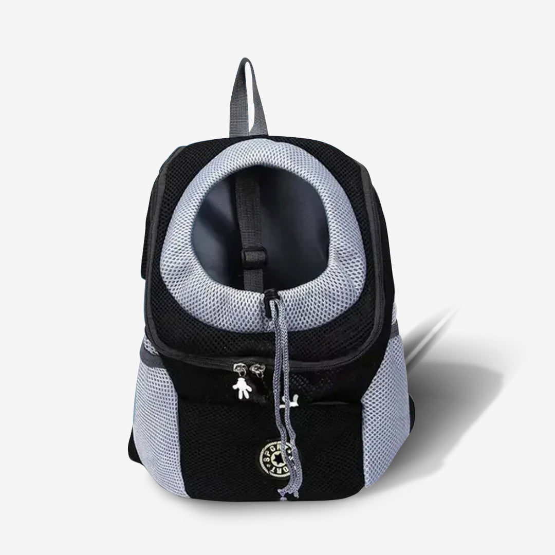 Durable Dog Backpack Carrier with Adjustable Straps and Multiple Compartments for Hiking and Outdoor Adventures 1