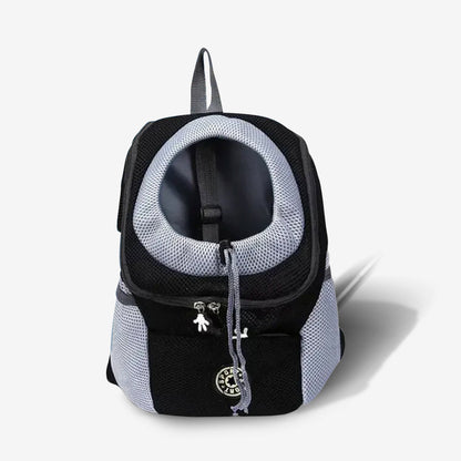 Durable Dog Backpack Carrier with Adjustable Straps and Multiple Compartments for Hiking and Outdoor Adventures 1