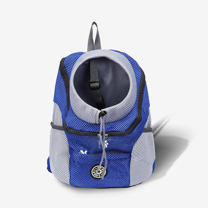 Durable Dog Backpack Carrier with Adjustable Straps and Multiple Compartments for Hiking and Outdoor Adventures 3