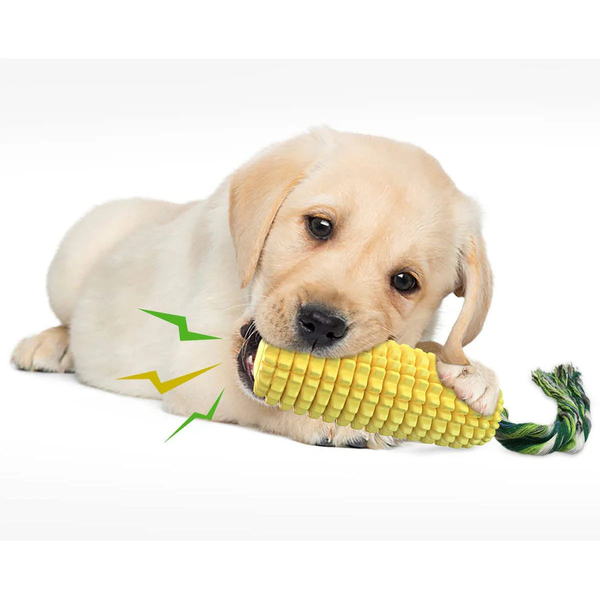 Durable Dog Chew Toy for Aggressive Chewers – Teeth-Cleaning Corn Stick 1