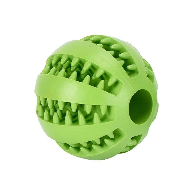 Durable Dog Chewing Ball for Dental Care – Puzzle Toy and Snack Holder for Aggressive Chewers, Natural Rubber, 5cm & 7cm Sizes 6