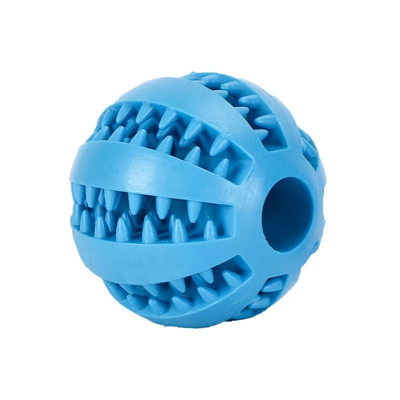 Durable Dog Chewing Ball for Dental Care – Puzzle Toy and Snack Holder for Aggressive Chewers, Natural Rubber, 5cm & 7cm Sizes 9