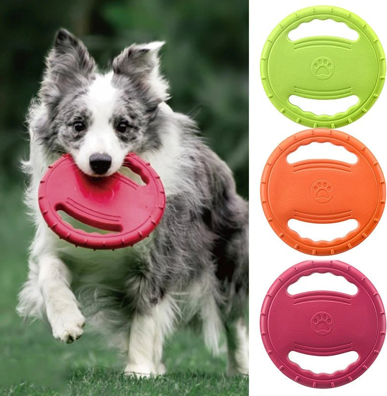 Durable Dog Frisbee Toy for Active Play – Lightweight, Water-Resistant, Safe for All Dog Sizes 1