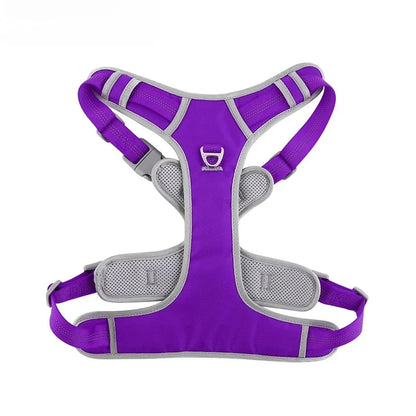 Durable Double-Layer Dog Harness for All Breeds – No-Pull Vest Style with High Visibility 10