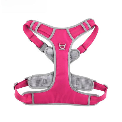 Durable Double-Layer Dog Harness for All Breeds – No-Pull Vest Style with High Visibility 8