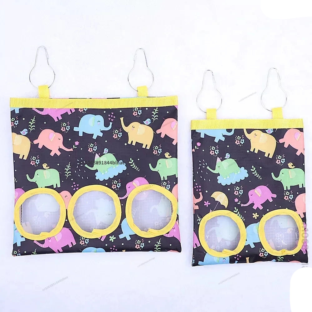 Durable Hay Bag for Small Animals – Oxford Fabric Food Holder with Metal Hook for Hamsters, Rabbits, and Guinea Pigs 13