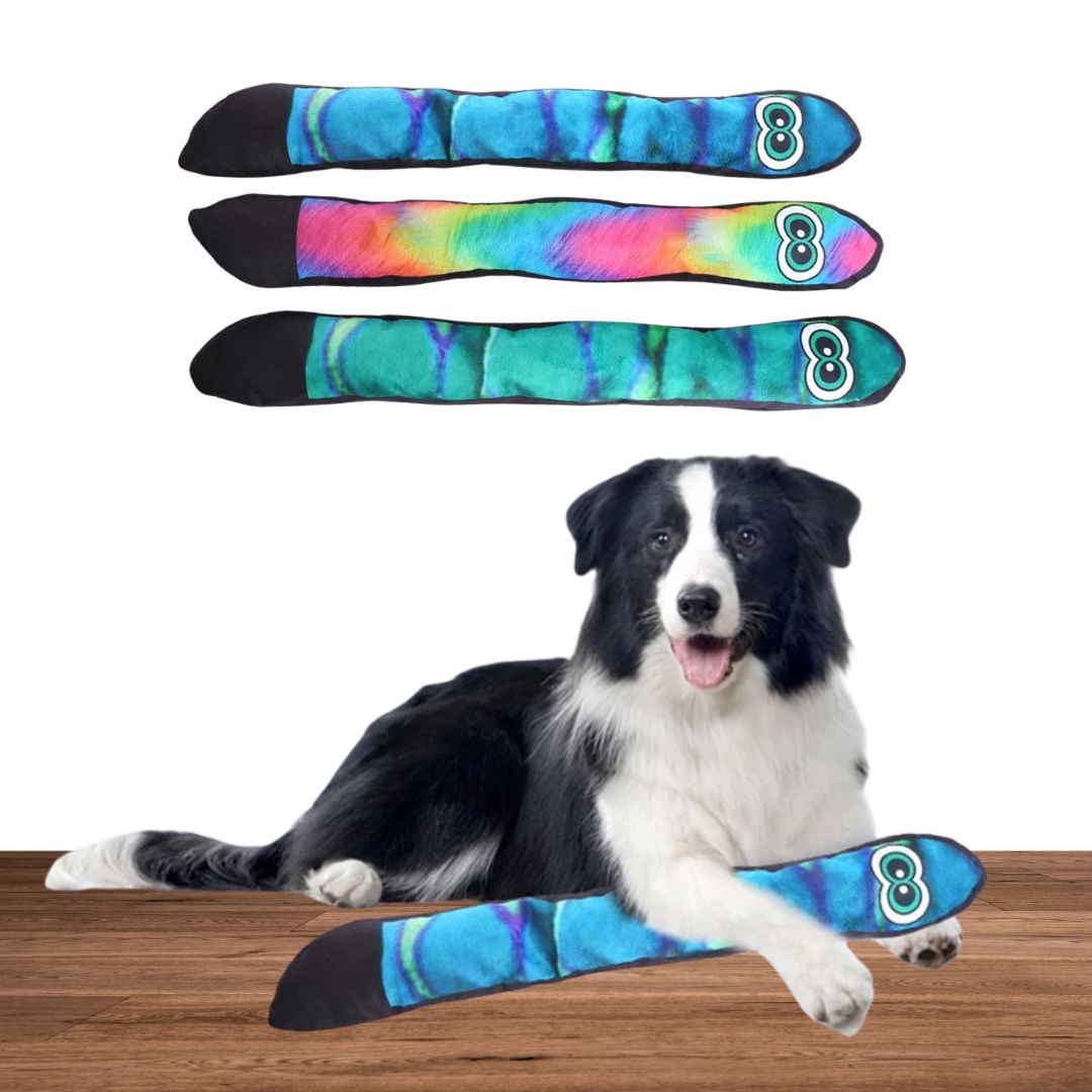 Durable Interactive Dog Toy with Squeaker – Plush Chew Toy for All Dog Sizes, Supports Dental Health and Engaging Play 1