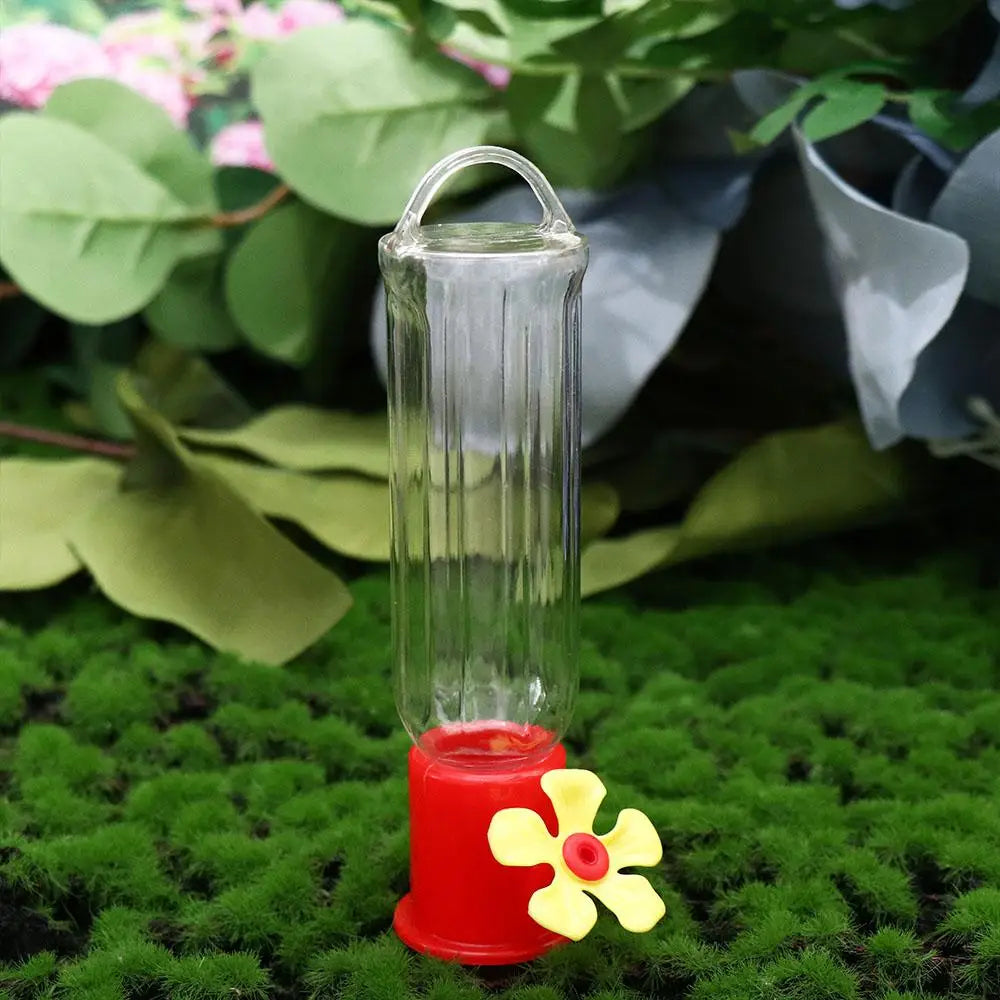 Durable Leak-Proof Hummingbird Feeder with Flower-Shaped Ports – Easy Monitoring and Cleaning for Birds 0