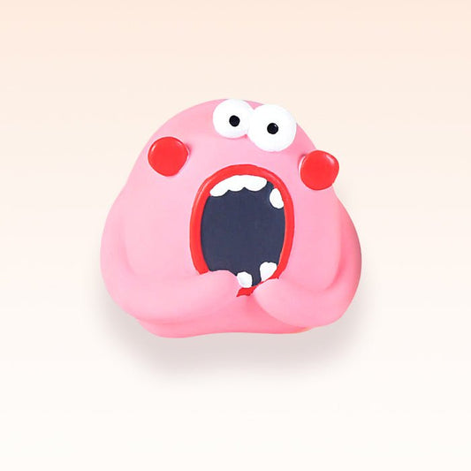 Durable Monster Shape Natural Latex Dog Chew Toy – Indestructible Dog Toy for Aggressive Chewers, Tough and Safe Playtime 0