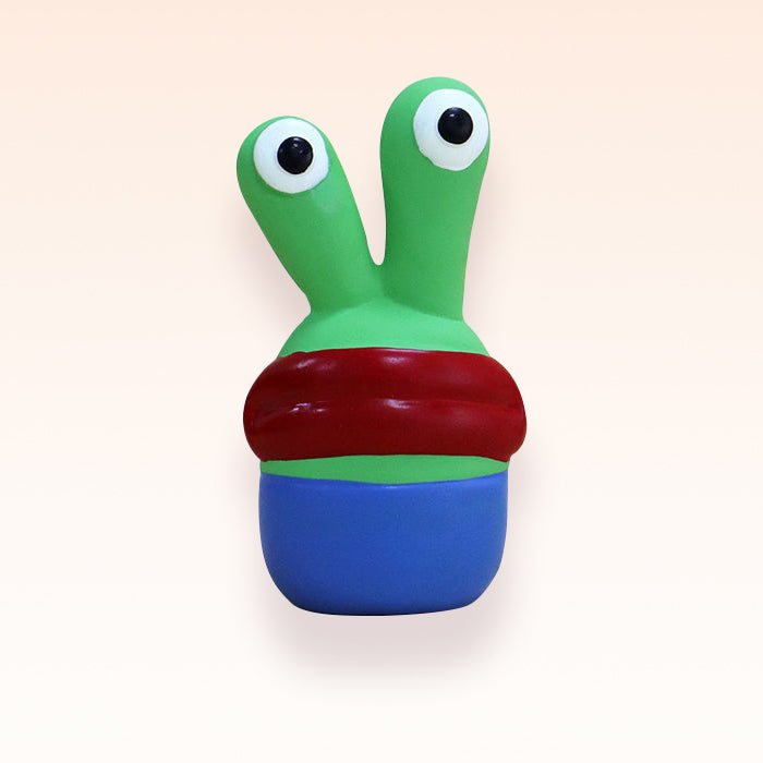 Durable Monster Shape Natural Latex Dog Chew Toy – Indestructible Dog Toy for Aggressive Chewers, Tough and Safe Playtime 15