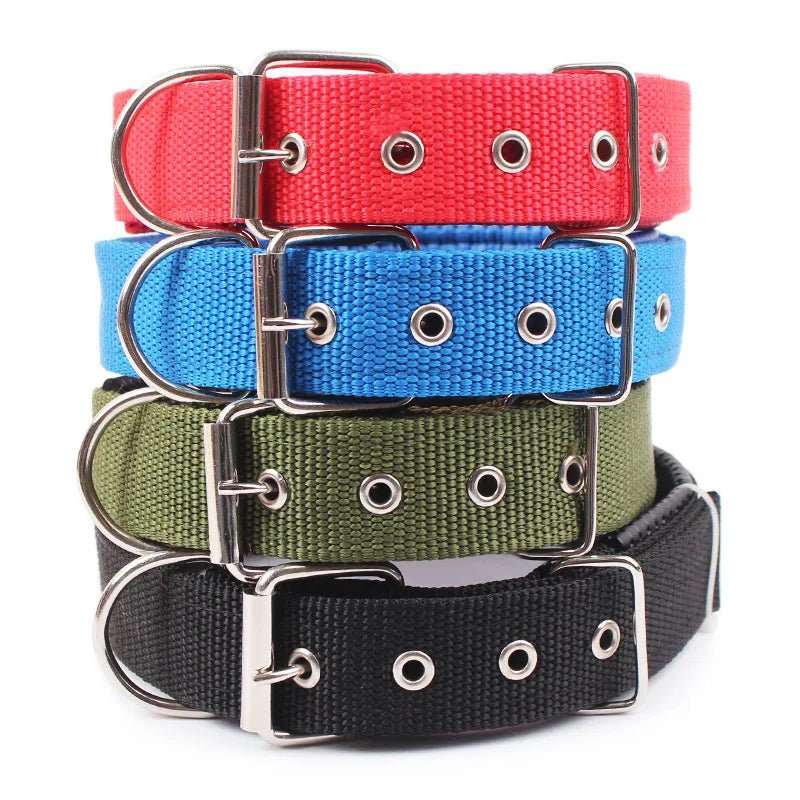 Durable Nylon Dog Collar with Adjustable Fit – Comfortable and Stylish for All Breeds 1