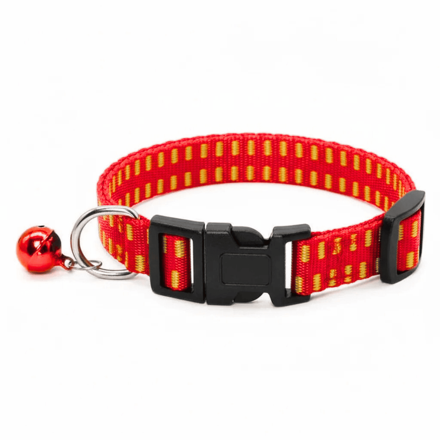 Durable Nylon Flea and Tick Collar for Cats and Dogs – Adjustable Fit in Green or Red 6
