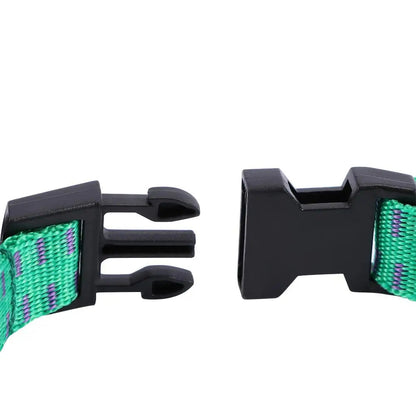 Durable Nylon Flea and Tick Collar for Cats and Dogs – Adjustable Fit in Green or Red 8