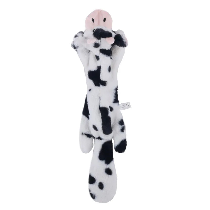 Durable Plush Dog Toy - Soft Animal Chew Toy for Small Dogs and Cats, Interactive and Safe for Healthy Chewing 0