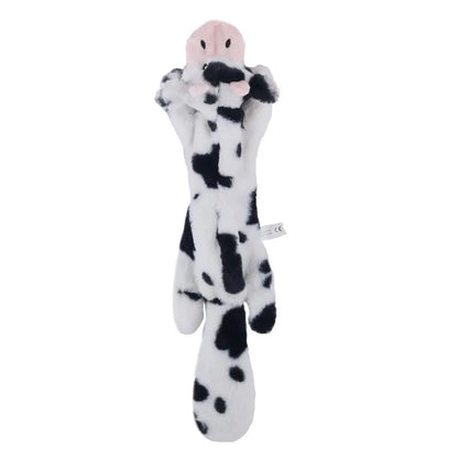 Durable Plush Dog Toy - Soft Animal Chew Toy for Small Dogs and Cats, Interactive and Safe for Healthy Chewing 0