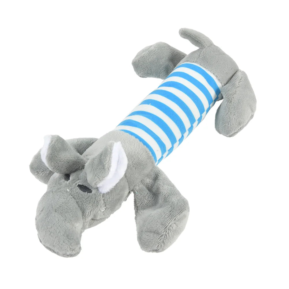 Durable Plush Dog Toy - Soft Animal Chew Toy for Small Dogs and Cats, Interactive and Safe for Healthy Chewing 10