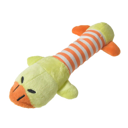 Durable Plush Dog Toy - Soft Animal Chew Toy for Small Dogs and Cats, Interactive and Safe for Healthy Chewing 15