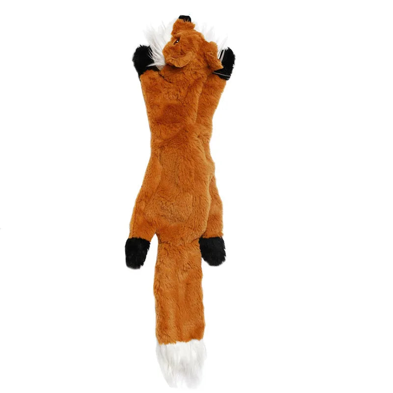 Durable Plush Dog Toy - Soft Animal Chew Toy for Small Dogs and Cats, Interactive and Safe for Healthy Chewing 19