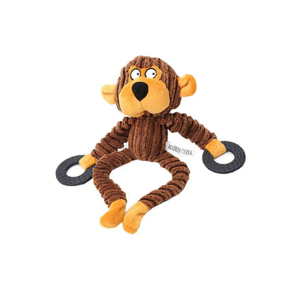 Durable Plush Dog Toy for Aggressive Chewers with Squeaker – Engaging and Safe Chew Toy for All Breeds 15