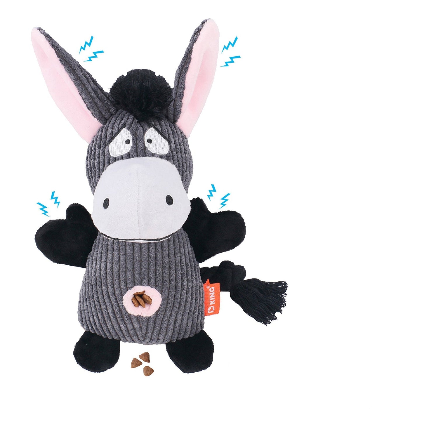 Durable Plush Dog Toy with Squeaker – Ideal Chew Toy for Aggressive Chewers, Safe for All Breeds 2