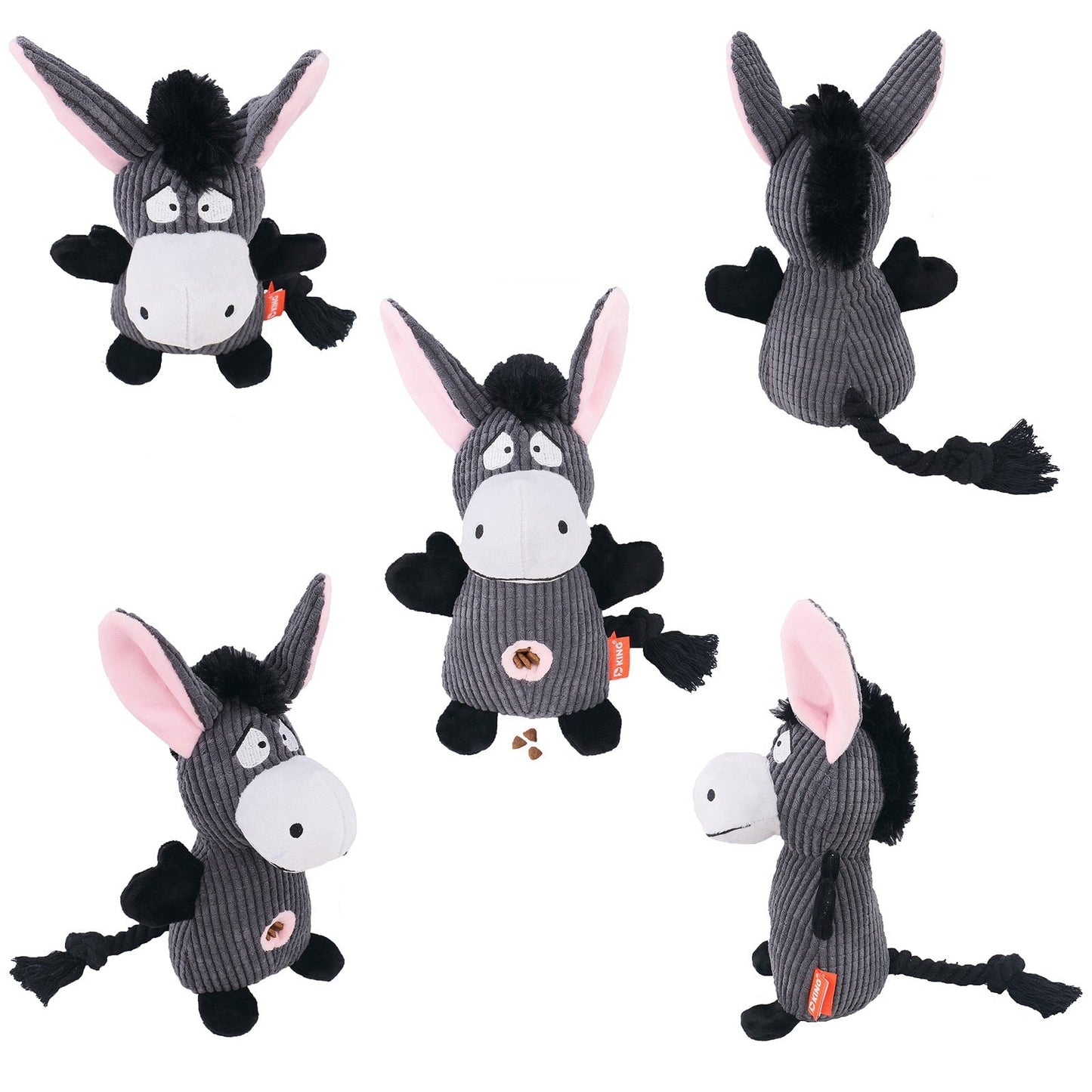 Durable Plush Dog Toy with Squeaker – Ideal Chew Toy for Aggressive Chewers, Safe for All Breeds 4