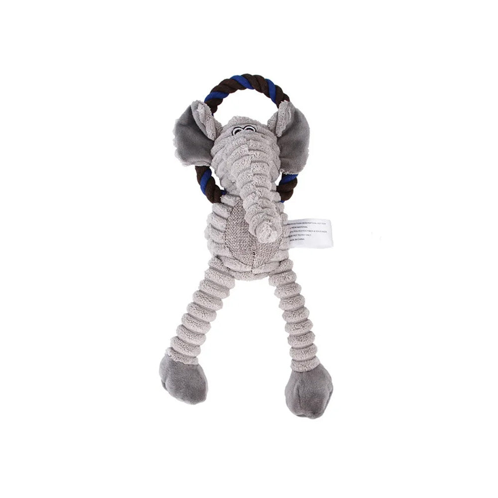 Durable Plush Dog Toy with Squeaker – Promotes Dental Health and Interactive Play – 31 cm 6
